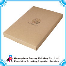 Kraft pinstripe seasonal packaging box with factory price